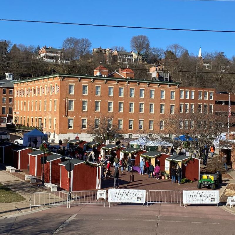 Holiday Lights in Galena