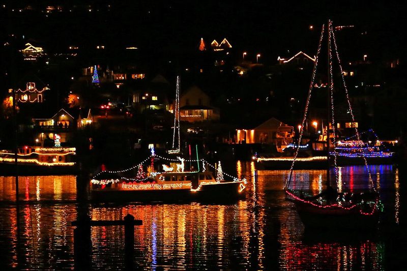 The Harbor Lights That Glow at Dusk