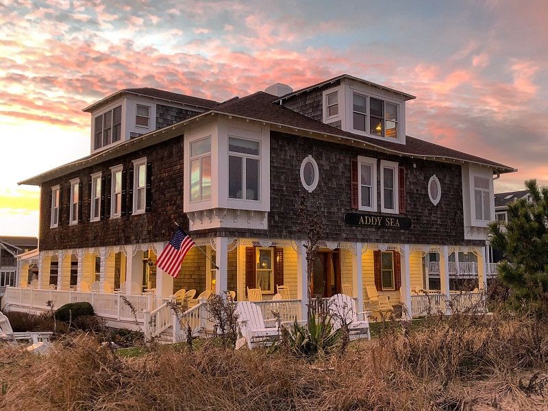 A Historic Inn Perched on the Delaware Coastline