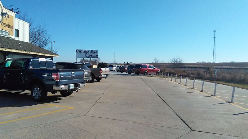 The Country Road Setting Leading to Carriage Crossing