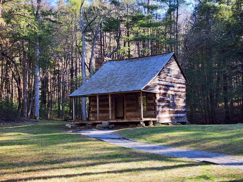 Historic Cabins and Churches Preserved in the Quiet