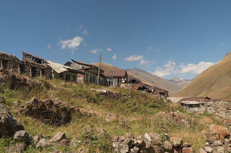 Decaying Buildings Tell Stories Of Daily Life