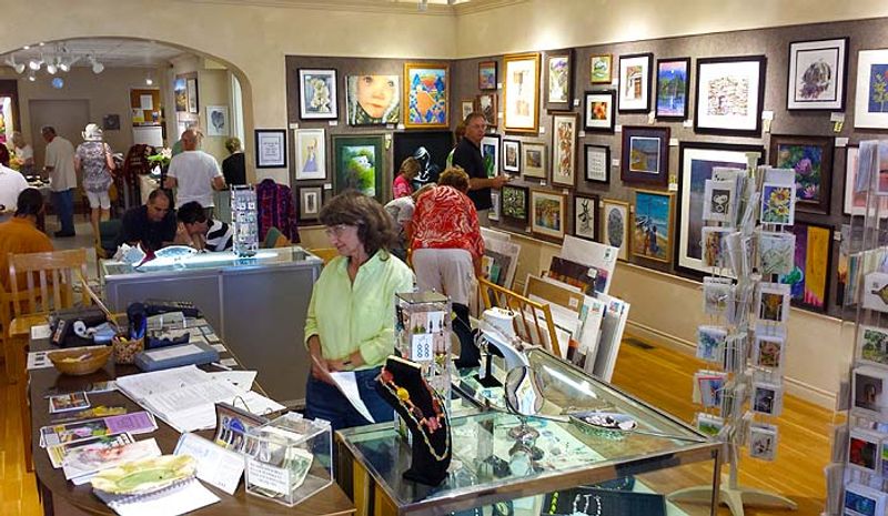 Artful Windows and Local Galleries