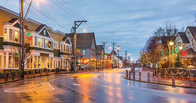 Coastal Downtown Architecture Charms Every Visitor