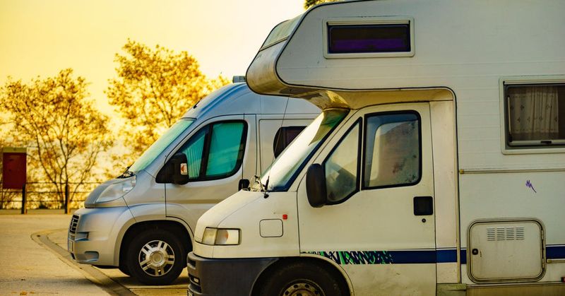 No Camping in a Wagon Along the Highway