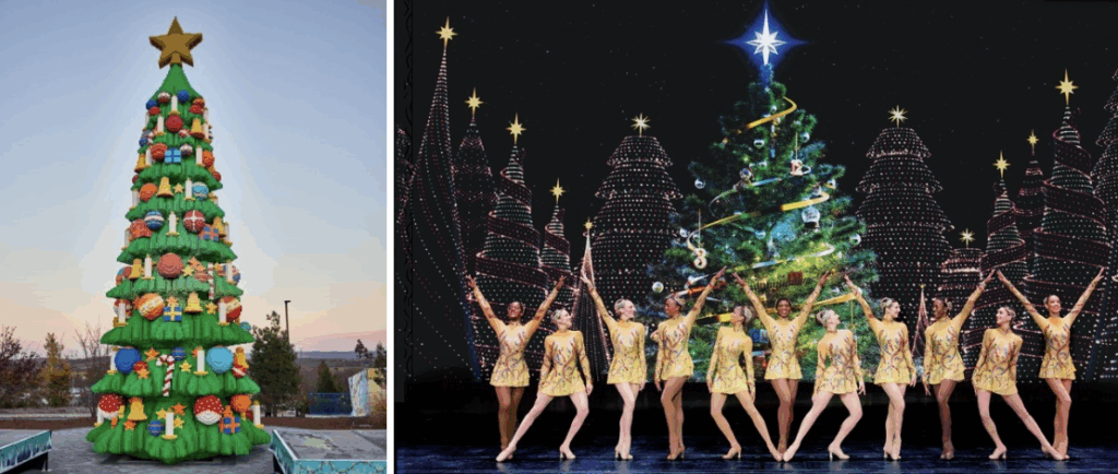 Rockettes of Radio City Music Hall fame celebrate the holidays. Photo c. Radio City Music Hall