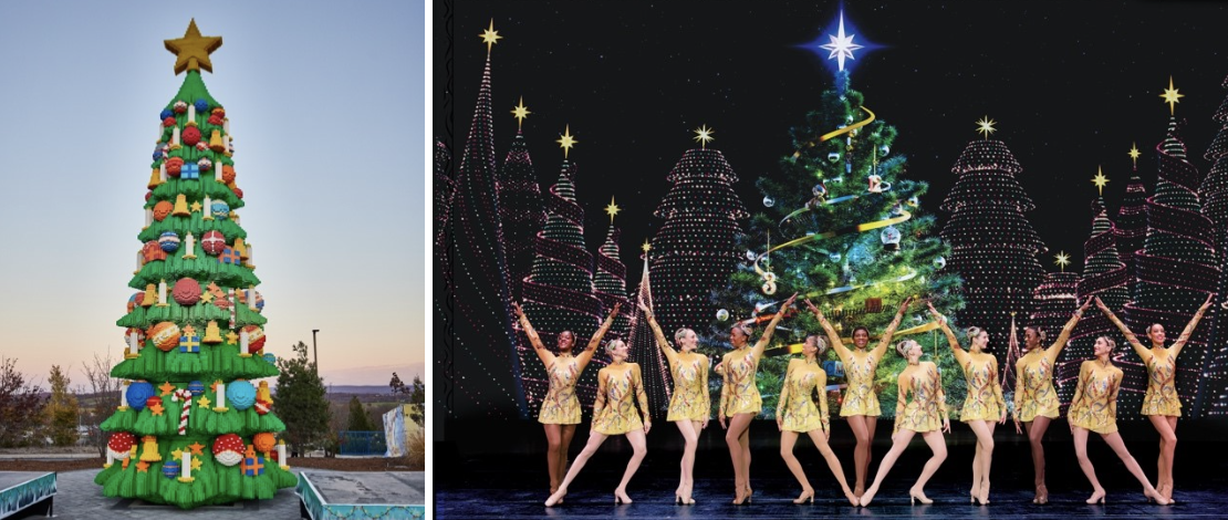 Rockettes of Radio City Music Hall fame celebrate the holidays. Photo c. Radio City Music Hall