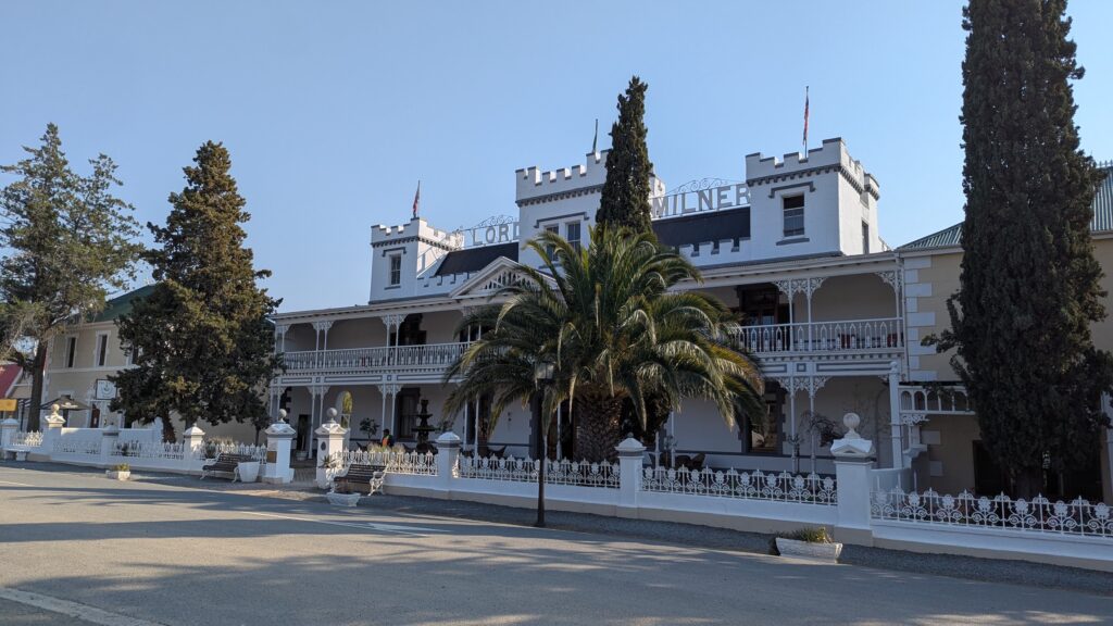 Lord Milner Inn in Matjiesfontein, night one of our South Africa road trip.