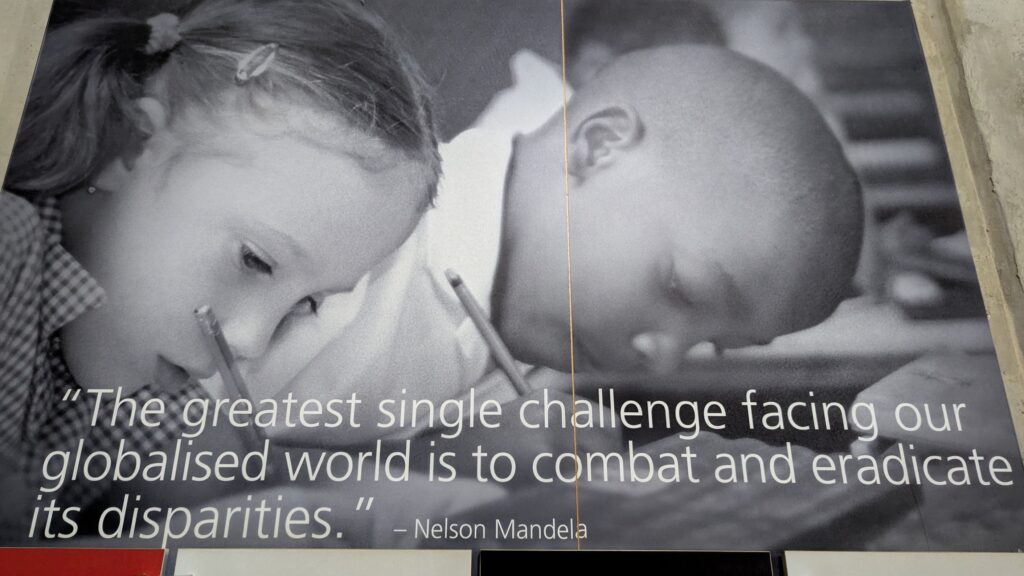 The story of humankind is interpreted at the Maropeng Museum.