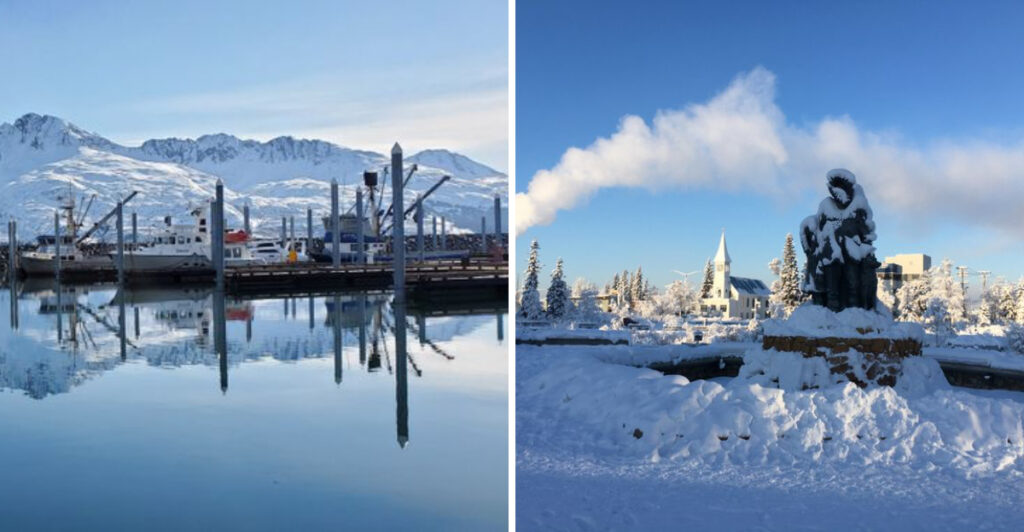 Image credits: © Valdez/Google maps © Fairbanks/Google maps