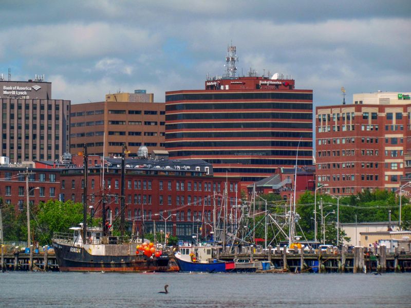 Portland Harbor on Casco Bay
