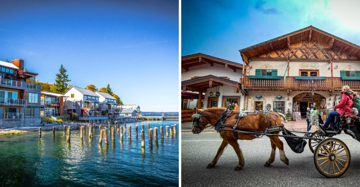 Image credits: © Leavenworth/Google Maps © Langley/Google Maps