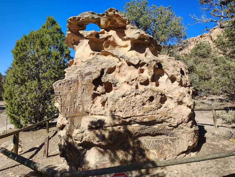 Hickison Petroglyph Picnic Area, US 50