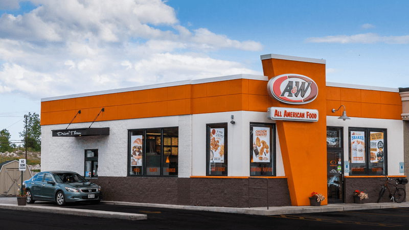 A&W Root Beer Drive-In in Ravenna