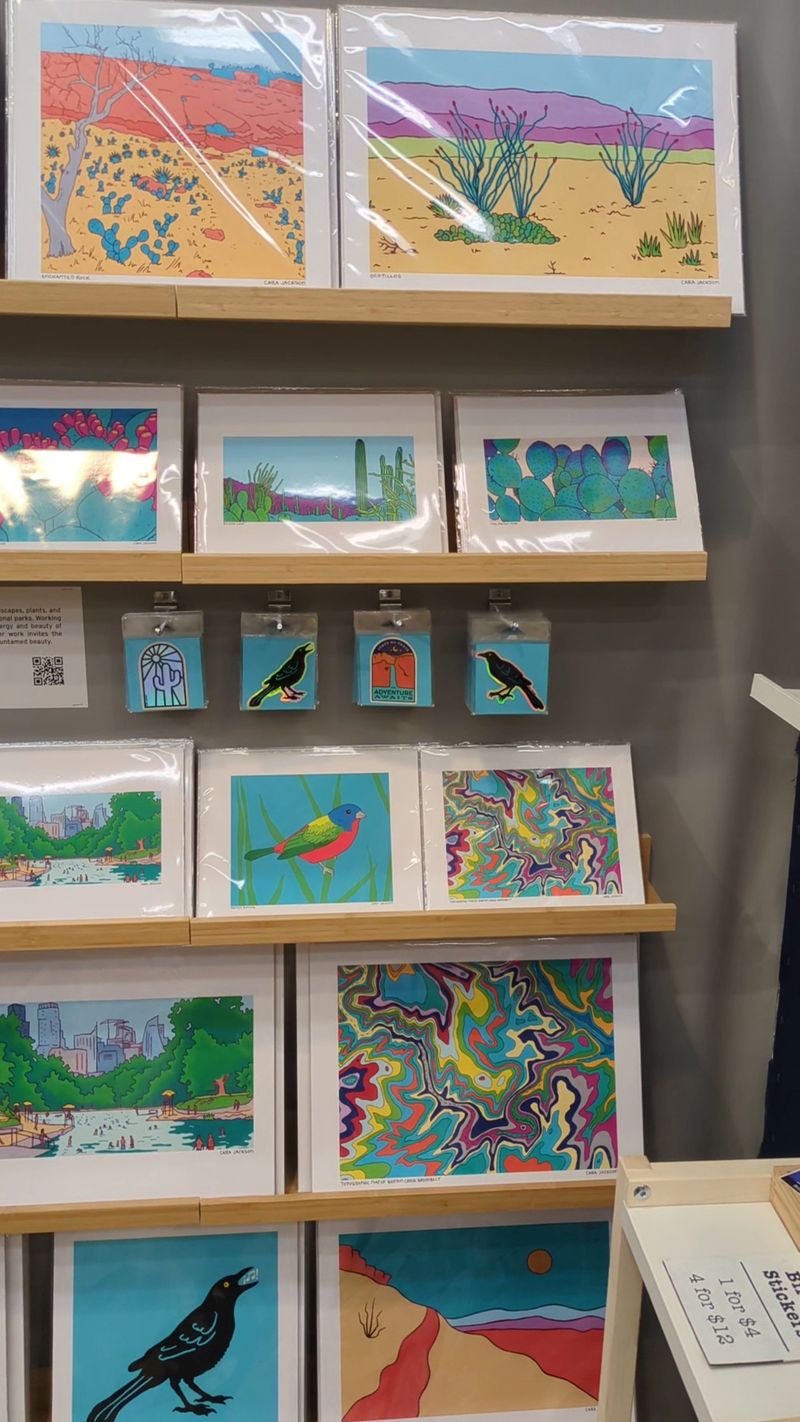 Blue Genie Art Bazaar Back Rooms, Austin