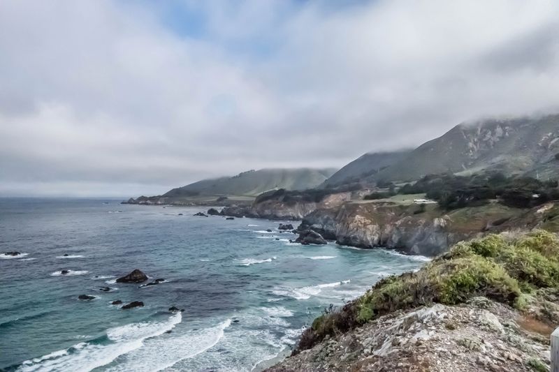 Morning Fog That Wraps the Coastline in Mystery