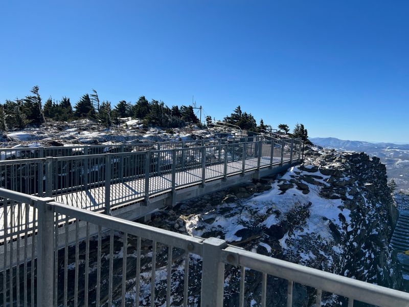 Grandfather Mountain Rising Like an Old Postcard