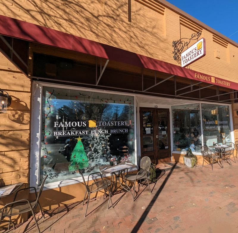A Bluegrass Morning Glow at The Famous Toastery in Davidson