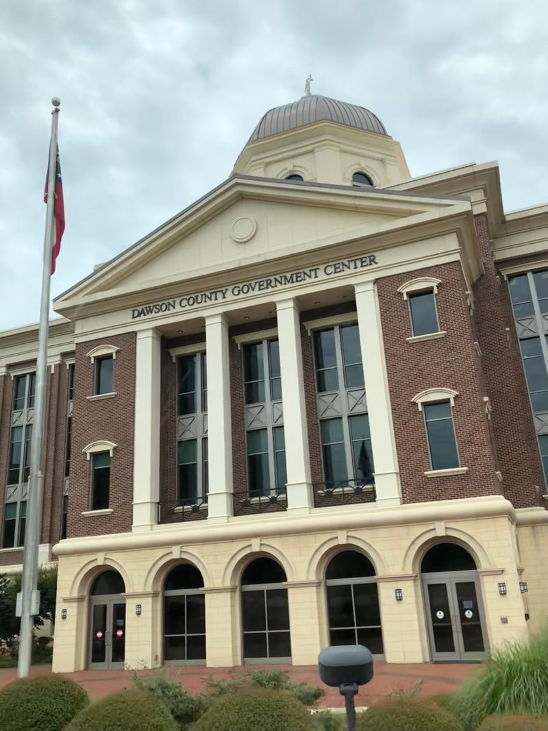 A Historic Courthouse Square Known for Unusual Glints