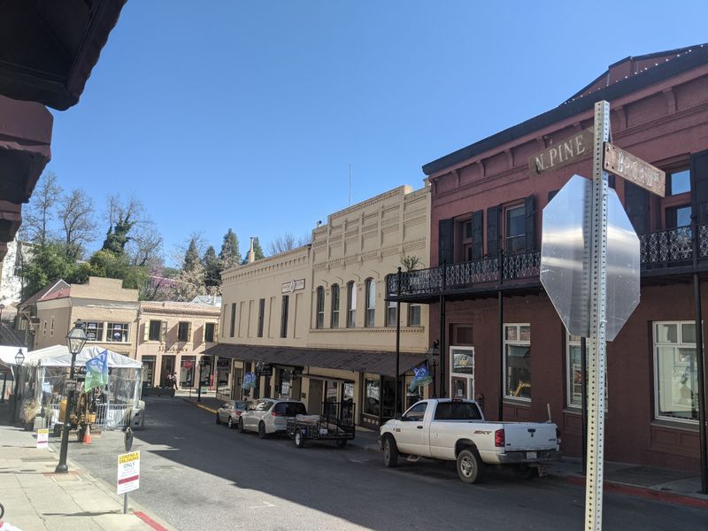 Victorian Storefronts That Trap Winter Light