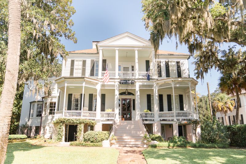 Antebellum Homes That Glow Under a Thin White Layer