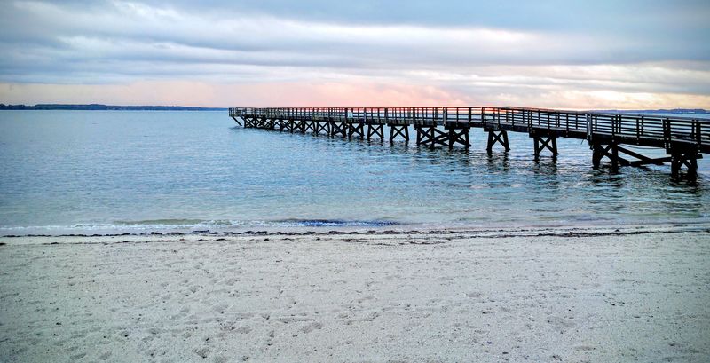 A Colonial Peninsula Framed by the York River, Day to Night Transition