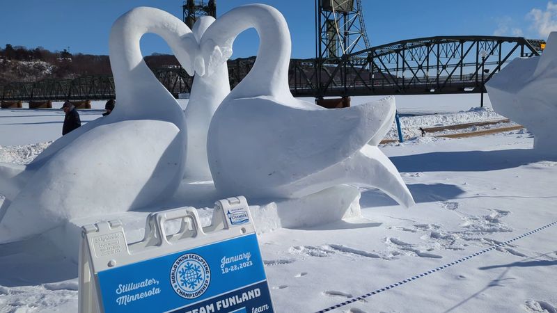 Ice Castles And Snow Sculptures