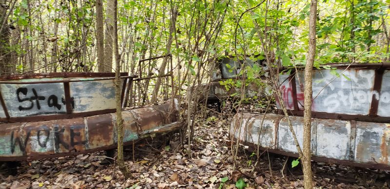 What remains on the ground today