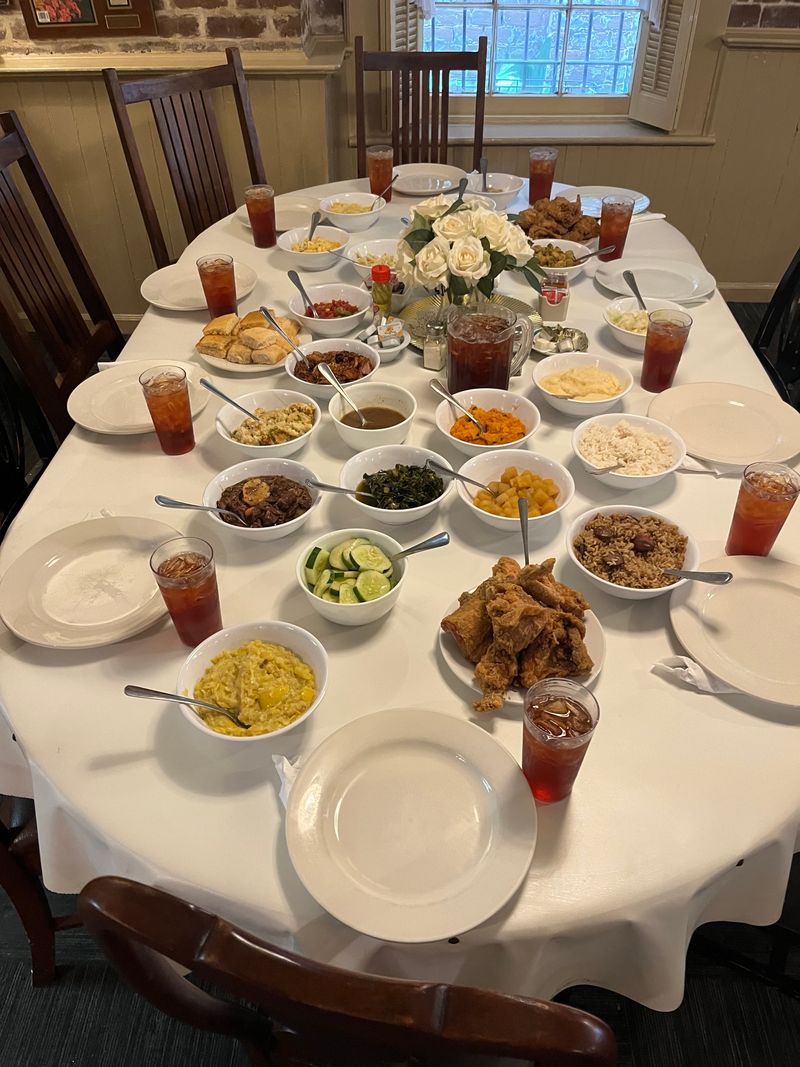 Communal tables that create real conversation