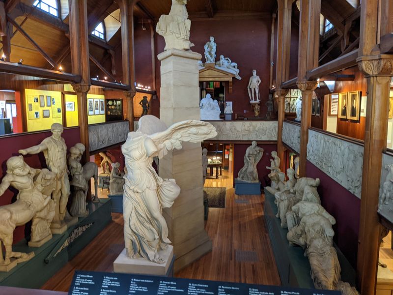 Warm up at the Slater Memorial Museum galleries