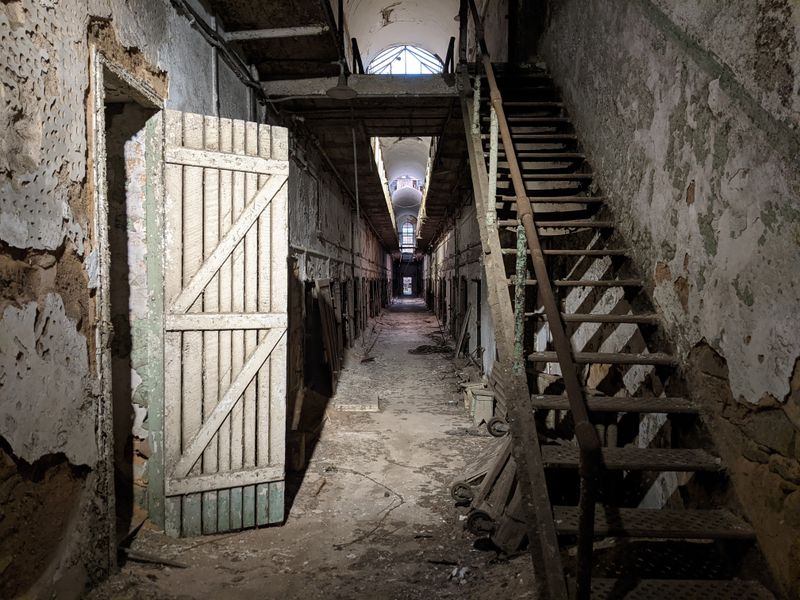 Cellblock Seven and timeworn textures