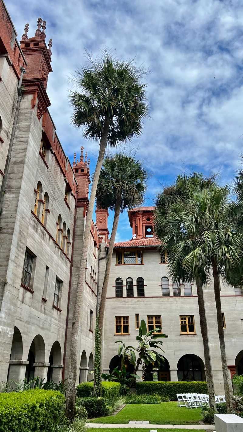 Lightner Museum, Gilded Age style with peaceful courtyards