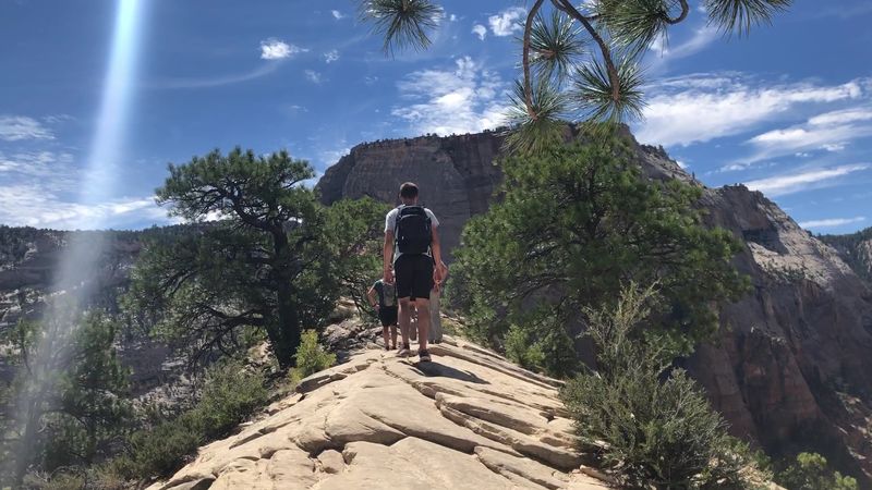 Angels Landing Trail in Zion