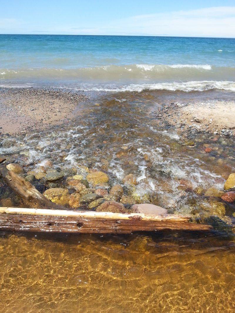 Grand Sable Dunes Ice Curtains, near Grand Marais
