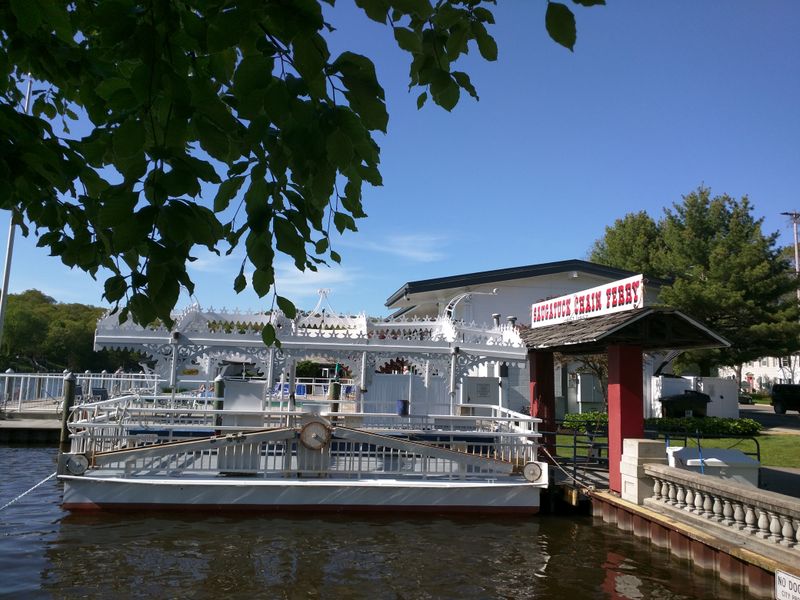Saugatuck Chain Ferry Simplicity