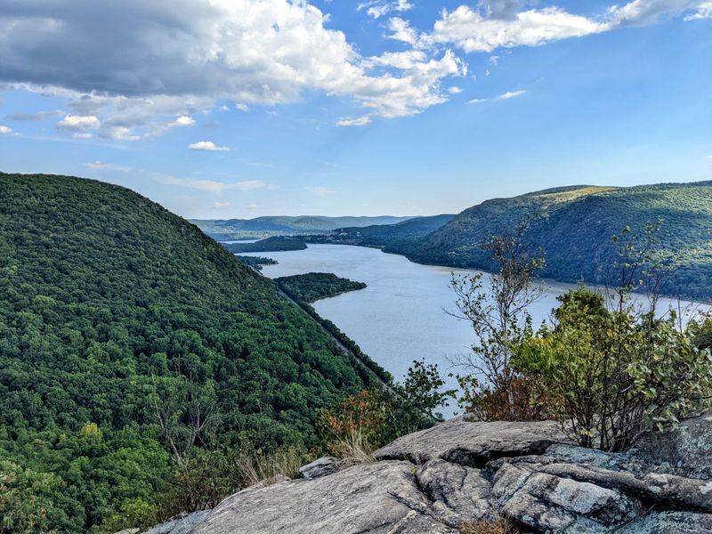 Cold Spring Beneath Steep Hudson Highlands