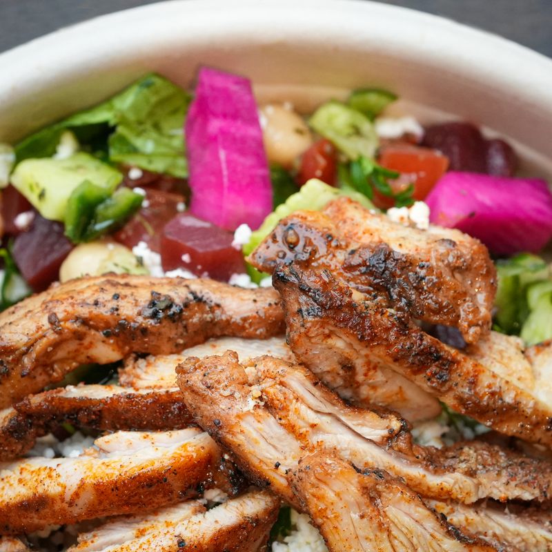 Signature Staples, Shawarma and Fattoush