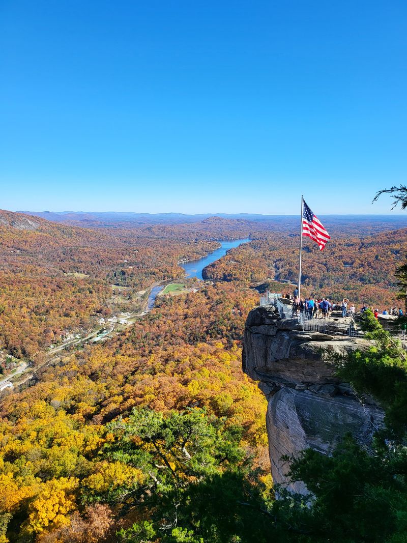 Lake Lure and Chimney Rock