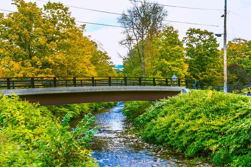 Lincoln, Tucked Beneath The Ridge Where Winter Hangs On Longest