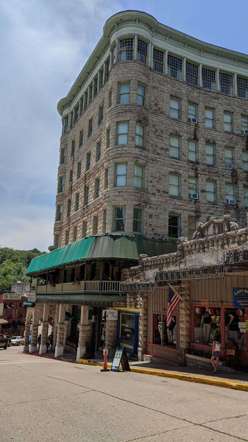 Crescent Hotel on the ridge