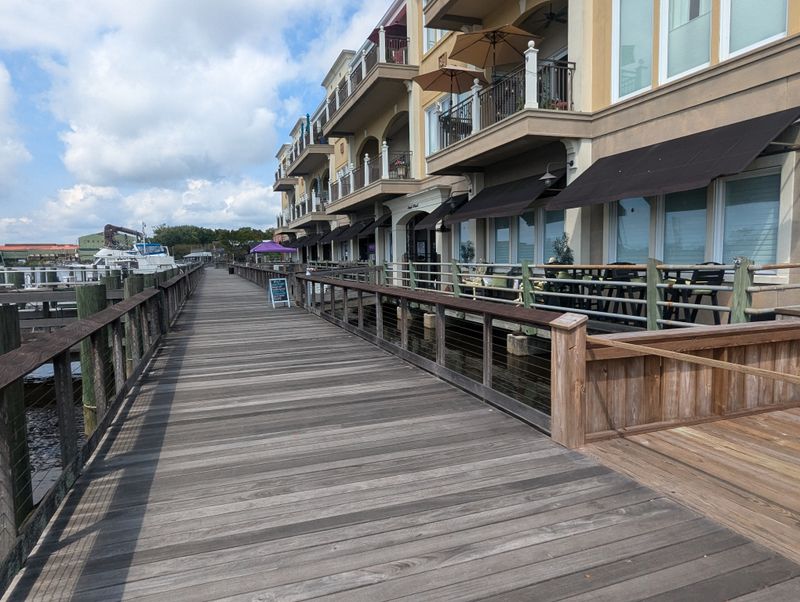 Georgetown’s Harbor District With Its Classic Southern Stillness