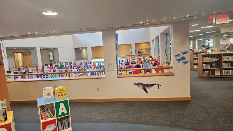 Unwind at Otis Library for a warm pause