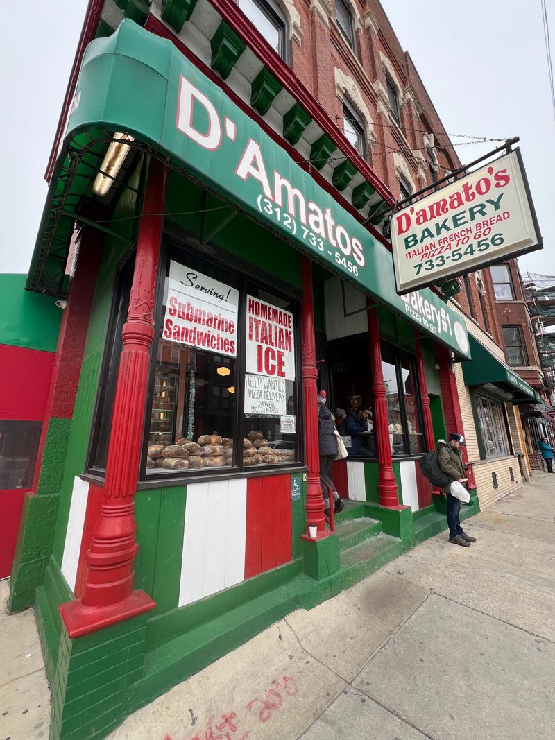 D'Amato's Bakery, 1124 W Grand Ave, Chicago, IL 60642