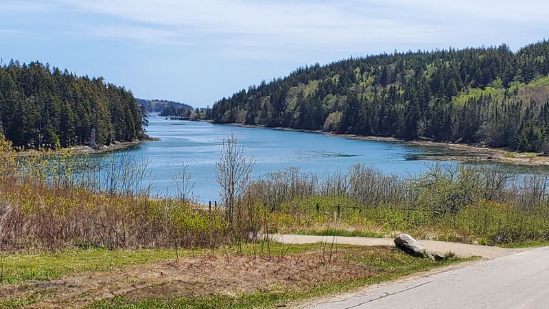Little River Island Light In The Distance