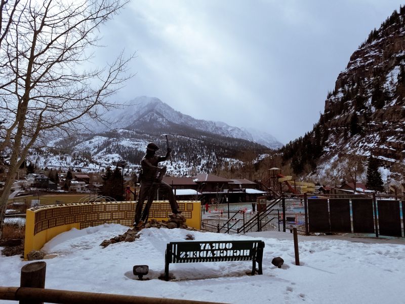 Ouray Hot Springs Pool Steam Glow