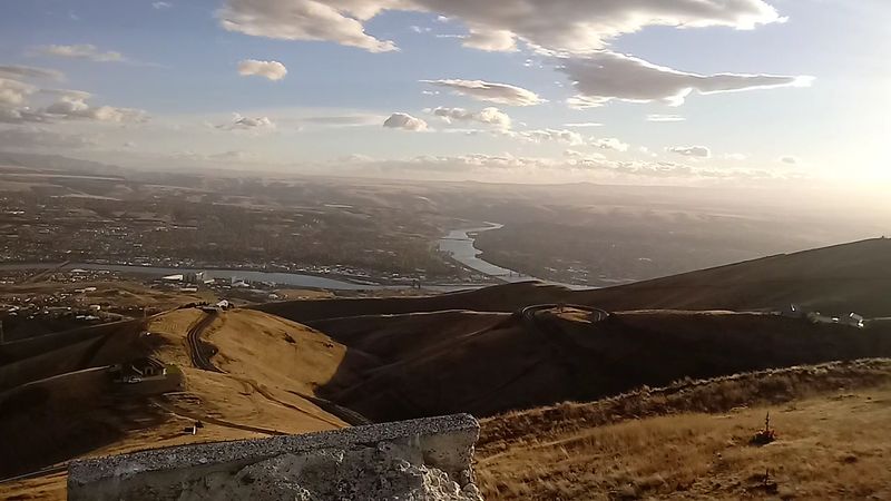 Confluence Overlook on Lewiston Grade