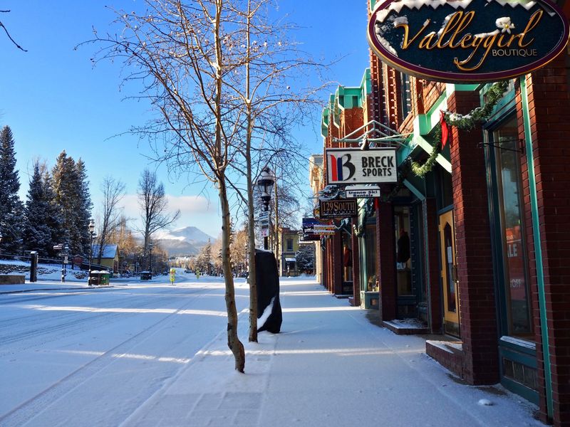 Lighting of Breckenridge & Race of the Santas