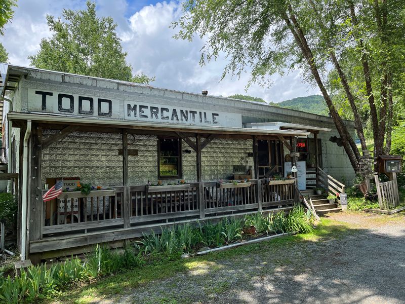 The Todd Mercantile: Todd, North Carolina