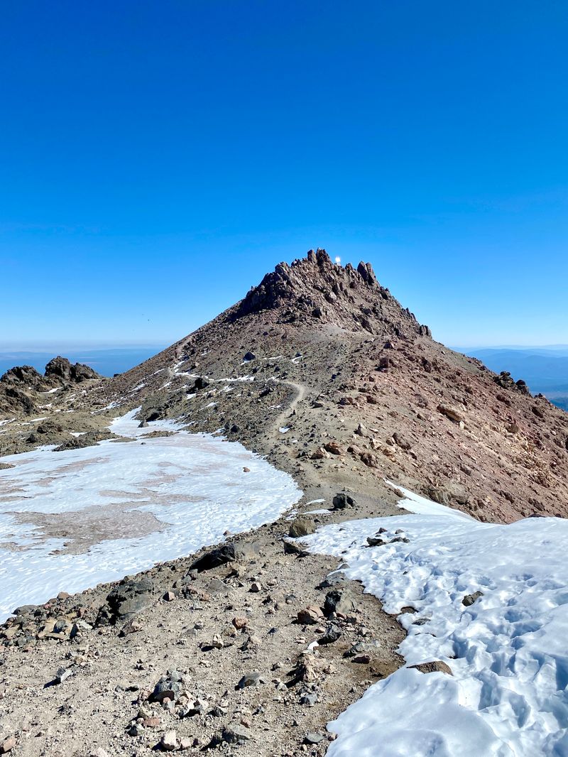 Lassen Peak Summit Trail and Skyline Views