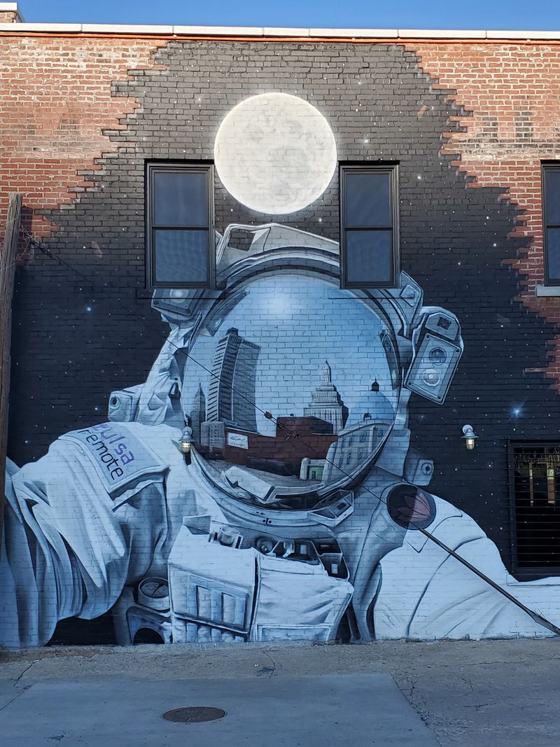 Blue Dome District Echo Alley, Tulsa